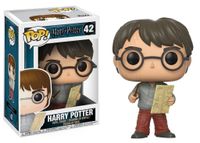 Harry Potter POP! Movies Vinyl Figure Harry Potter with Marauders Map 9 cm - thumbnail