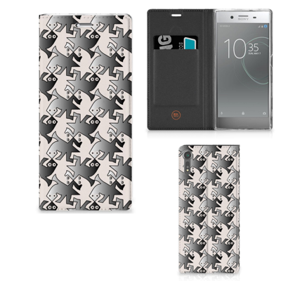 Sony Xperia XZ | XZs Hoesje maken Salamander Grey Sony Xperia XZ | XZs Hoesje maken Salamander Grey