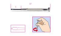 Beta Horlogemakerschroe-vendraaiers voor sleufschroeven 1229LP 1,2 - 012290212