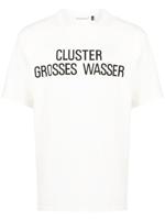 Undercover T-shirt met tekst - Wit