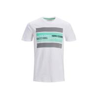 JACK & JONES CORE T-shirt Booster met printopdruk wit