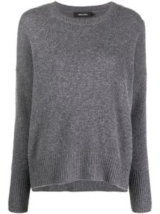 Lisa Yang pull nervuré en cachemire - Gris