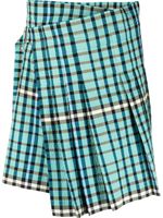 Charles Jeffrey Loverboy kilt court à motif tartan - Bleu