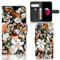 Hoesje voor iPhone 7 | 8 | SE (2020) | SE (2022) Dark Flowers - thumbnail