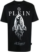 Philipp Plein t-shirt à imprimé Monsters - Noir