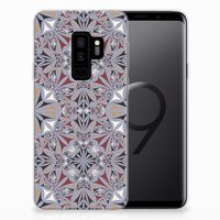 Samsung Galaxy S9 Plus TPU Siliconen Hoesje Flower Tiles - thumbnail