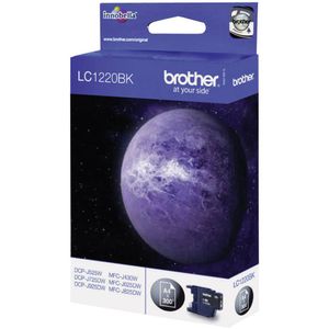 Brother LC-1220BK inktcartridge 1 stuk(s) Origineel Zwart