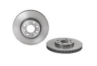 Remschijf COATED DISC LINE BREMBO, Remschijftype: Binnen geventileerd, u.a. für Opel, Vauxhall - thumbnail