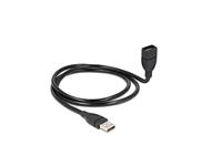Delock 83500 USB-kabel, 100 cm, zwart