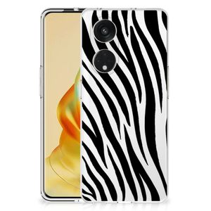 OPPO Reno8 T 5G TPU Hoesje Zebra