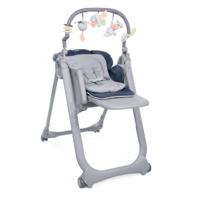 Chicco kinderstoel Polly Magic 85-106 cm staal grijs/blauw