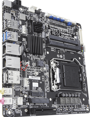 Gigabyte GA-IMB370TN moederbord Intel Q370 Express LGA 1151 (Socket H4) Thin Mini ITX