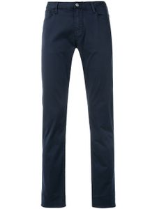 Emporio Armani straight-leg trousers - Bleu