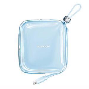 Joyroom Jelly JR-L002 USB-C Power Bank 10000mAh - 22.5W, USB-C, USB-A - Blauw