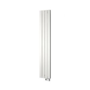 Designradiator Plieger Cavallino Retto Elektrisch 800 Watt 180x29,8 cm Zilver Metallic