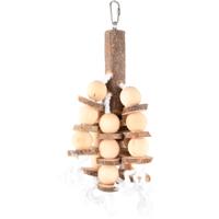 Vogelspeelgoed Kooihanger Betty 10 x 10 x 29 cm Flamingo Naturel