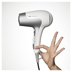 Braun Satin Hair 5 PowerPerfection Haardroger HD585 - Krachtig, snel drogen met ionische technologie