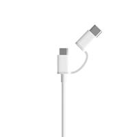 Cable Xiaomi compatible USB 2.0 vers type C & Micro B M/M 1m (Noir)