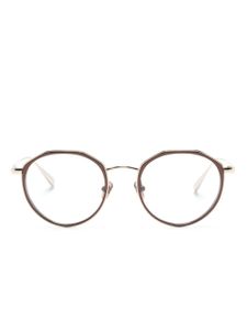 Linda Farrow lunettes de vue à monture géométrique - Argent