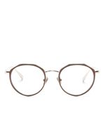 Linda Farrow lunettes de vue à monture géométrique - Argent