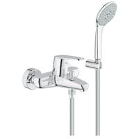 GROHE Eurodisc Cosmopolitan badkraan met omstel en koppelingen 46mm inclusief garnituur chroom 33395002