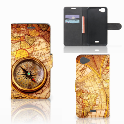 Wiko Rainbow Jam Flip Cover Kompas