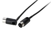 BOSS BMIDI-PB2 – 2ft/60cm lengte – Ruimtebesparende MIDI-kabel met multi-directionele connectors, perfect voor pedalboards en alle MIDI-toepassingen