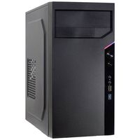 Inter-Tech IT-6505 Retro Micro-tower PC-behuizing Zwart