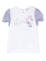 Monnalisa x Disney t-shirt à imprimé graphique - Blanc - thumbnail