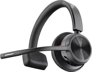 HP Inc. Voyager 4310 USB-A Headset +BT700 Dongle On Ear headset Computer Bluetooth Mono Zwart Noise Cancelling Volumeregeling, Microfoon uitschakelbaar (mute)