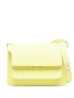 Marni sac porté épaule Trunk médium - Jaune