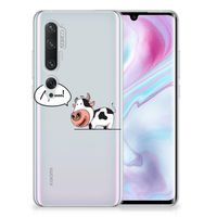 Xiaomi Mi Note 10 Pro Telefoonhoesje met Naam Cow - thumbnail