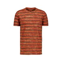 Garcia gestreept T-shirt oranje