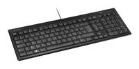 Kensington K72357FR Advance Fit Ultra Plat Bedraad toetsenbord AZERTY Zwart