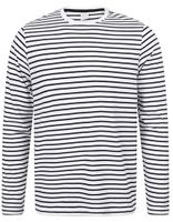 SF Kleding SFM204 Unisex Long Sleeved Striped T - thumbnail