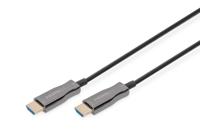 Digitus AK-330125-300-S HDMI-kabel HDMI / Glasvezel Aansluitkabel HDMI-A-stekker, HDMI-A-stekker 30.00 m Zwart 4K UHD