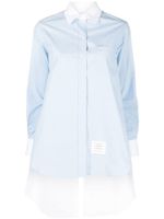 Thom Browne chemise à détail torsadé - Bleu - thumbnail