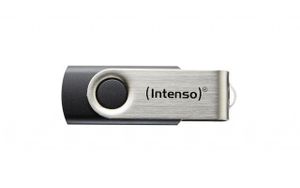 Intenso Basic Line USB flash drive 64 GB USB Type-A 2.0 Zwart, Zilver