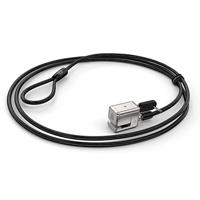 Kensington Laptop BeveiligingsKabel Voor Surface Pro Met Niet-Invasieve Vergrendelingstechnologie, Een Sterk Slot En Koolstofstalen Kabel 1,8 m Lengte (K62044WW) Zilver