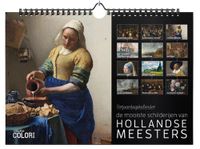 Verjaardagskalender De mooiste schilderijen van Hollandse Meesters - Studio Colori - Paperback (9789492598653)