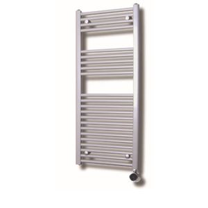 Elektrische Design Radiator Sanicare Plug En Play 111,8 x 45 cm Wit Incl Montage Set 596 Watt Sanicare