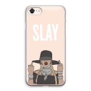 Slay All Day: iPhone 8 Transparant Hoesje