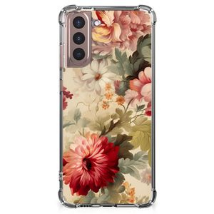 Case voor Samsung Galaxy S21 Plus Bloemen