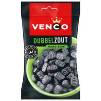 Venco Venco - Dubbelzoute Drop 120 Gram 12 Stuks - thumbnail