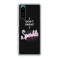 Sparkle quote: Sony Xperia 5 III Transparant Hoesje - thumbnail