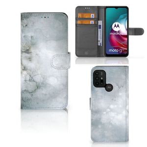 Hoesje Motorola Moto G10 | G20 | G30 Painting Grey