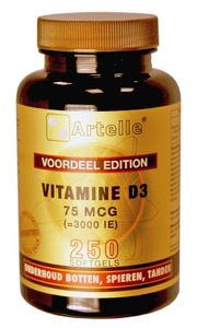 Vitamine D3 75mcg