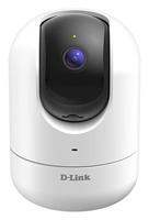 D-Link DCS-8526LH Compact 2K QHD Pan & Tilt Wi-Fi Camera, 1440p, gemotoriseerd, nachtzicht, Cloud/SD-opname, AI-Based persoon/koolmonoxide/rookalarm geluidsdetectie, 2-weg audio, Dual-Band Wi-Fi