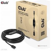 CLUB3D USB Gen1 Type-C to Type-A Active Adapter Cable 5Gbps M/F 10m/32.8ft