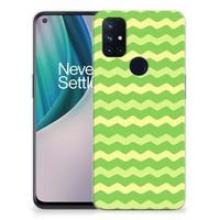 OnePlus Nord N10 5G TPU bumper Waves Green - thumbnail